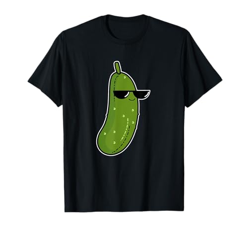 Image of Dabbing Pickle Dancing Cucumber lover Funny Gifts T-Shirt