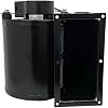 Replacement Door Glass For US Stove – 12 1/4 X 9 1/16 Inch Arch Top Stove Glass, Compatible With 5500, 6100, 6500 Models