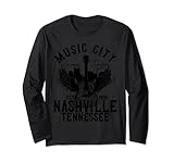 nashville tn | tennessee music city maglia a manica