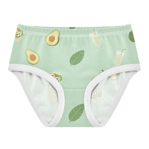 Girls' Underwear Avocado Toddle Brief Panties 2-8 Years 20300713