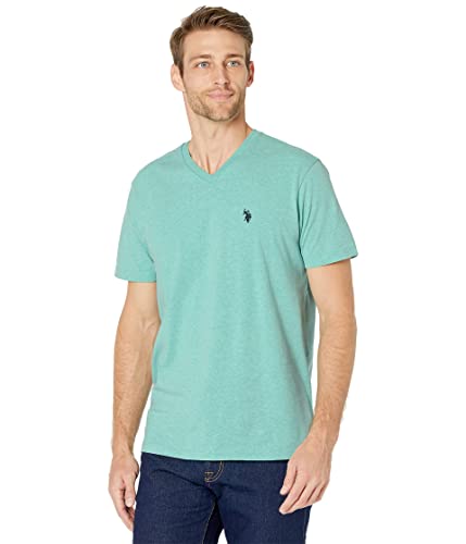 Image of U.S. Polo Assn. Men's Solid V‑Neck T-Shirt