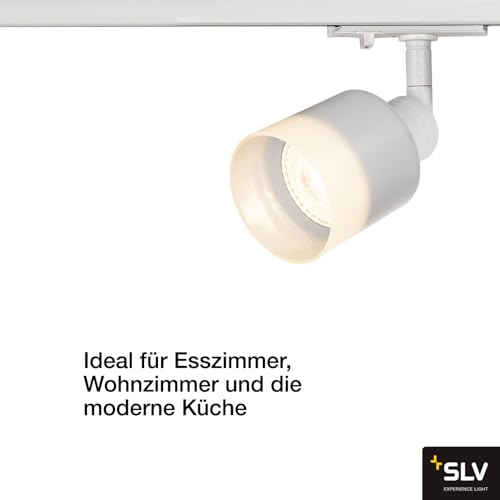 SLV PURI TRACK SPOT, QPAR51 Glas, weiß 50W, inkl. 1P.-Adapter