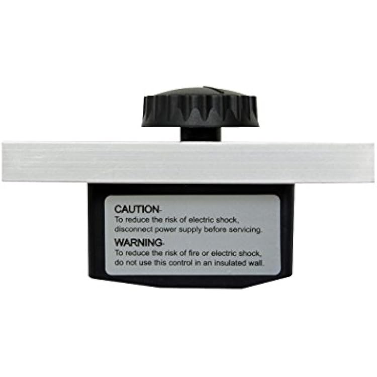 iLIVING ILG8SFSC Solid State Variable Adjustable Precision Fan Speed Controller 120V 8A , Black
