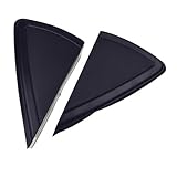 Left & Right Side Mirror Triangle Molding Cover Pair For VW Polo MK5 2010-2020