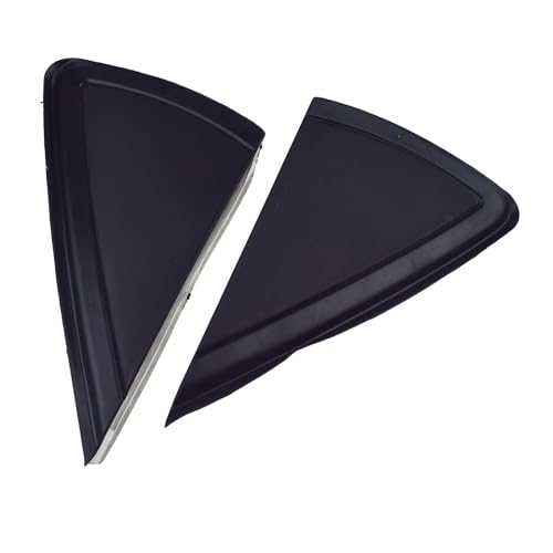 Left & Right Side Mirror Triangle Molding Cover Pair For VW Polo MK5 2010-2020