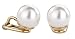 Produktbild Traveller Ohrclip - Damen - Goldfarben - Perle - 10 mm - Weiß - 22kt vergoldet - 700010