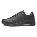 Price comparison product image XL Spey Mens Smooth Lace Up Trainer - Size 8 UK - Black