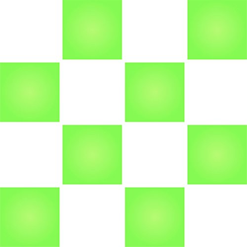Pochoir à grands carreaux pour peindre facilement sols et tissus