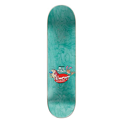 Almost Skateboards Skateboard Deck Max Ren And Stimpy Road Rage 8.5'' X 32.3'' Silver #TOP1