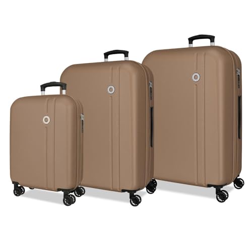 Bagage rigide Roll Road Menorca Champagne, l'élégance robuste pour voyager
