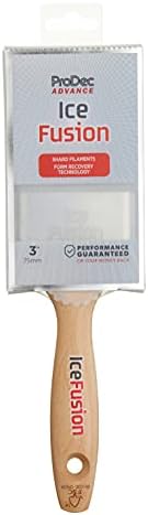 ProDec Advance 3 inch Ice Fusion Trade Professional Synthetic Paint Brush for an Ultra-Smooth Finish Painting with Emulsion, Gloss and Satin Paints on Walls, Ceilings, Wood and Metal, 3" 75mm