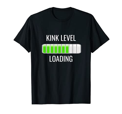 BDSM Kink Level Loading Submissive Kinkster T-Shirt Cover