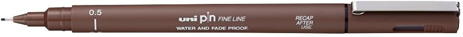 Uni-ball UNI PIN 0.5MM SEPIA