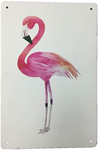 Metal Vintage Tin Sign Decor-Animal for Kitchen Home Garage Bar Pub Outdoor Retro Art Sign Moltres & Fire Bird 12