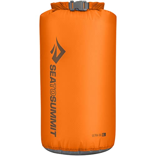 Sea to Summit Ultra-Sil Dry Sack, Ultralight Dry Bag, 8 Liter, Orange
