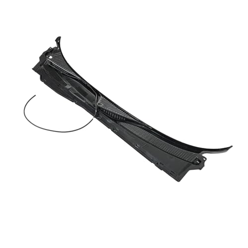 Turmaul Windshield Wiper Cowl Panel Grille for 1999-2007 Chevy Chevrolet Silverado GMC Sierra Replacement for 15829661 Windshield Wiper Cowl Cover Panel PP+Rubber Composite Black