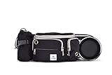 Dog Walk Waist Fanny Pack Treat Pouch with Collapsible Water Bowl and Water Bottle Holder- Large M/L...