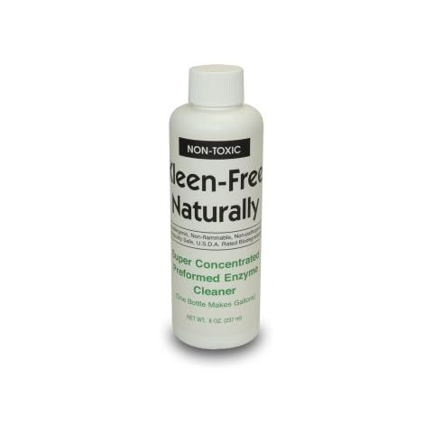 Kleen-Free Naturally Preformed Enzyme Cleaner, Enzyme Solution, Multi-Purpose Cleaner, Laundry Additive, and More - Ready-To-Use - Orginal Scent - 32oz Cover