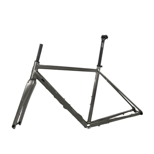 Ox[hoCNt[ 700C oVtg A~ NXJg[ J[{t@Co[ 12*100 tgtH[N(Silver Grey,50cm(170-180cm))