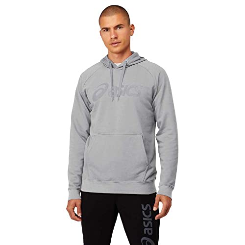 ASICS Sweat à Capuche Big Oth pour Homme, Gris, XL