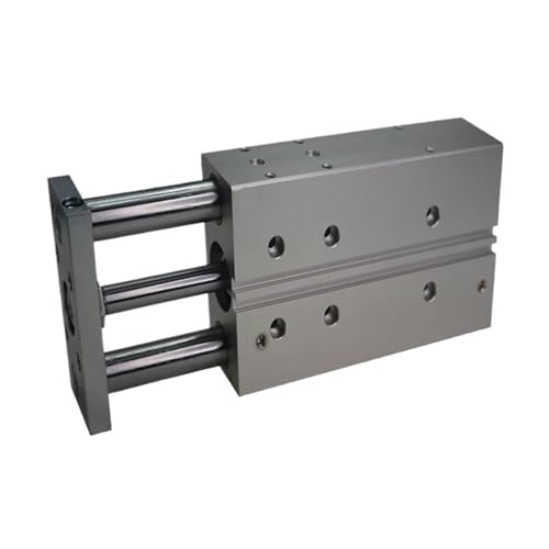 Vérin DFM-16-80-P-A-KF cylindre pneumatique compact à tiges de guidage intégrées - 2