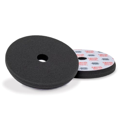 Griot's Garage BOSS 5.5” Finishing Foam Pads for Car Polishing and Detailing, Buffing Pads for Light Scratch Removal, Auto Wax, and Sealant Application, Set of 2