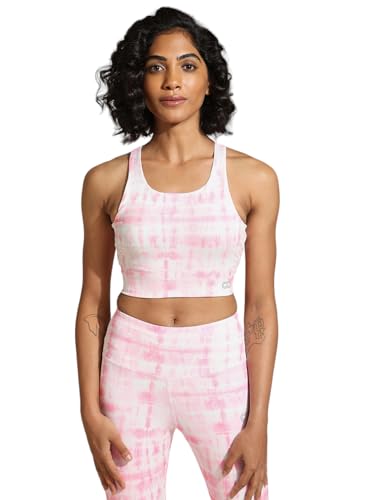 Image of Silvertraq High Impact Action Bra with Clasp Pink Shibori