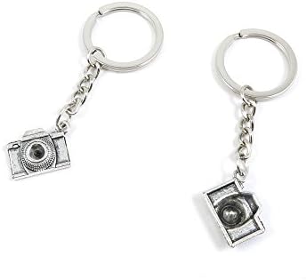 Keychain Door Car Key Chain Tags Keyring Ring Chain Keychain Supplies Antique Silver Tone Wholesale Bulk Lots G3AM6 Camera image 2