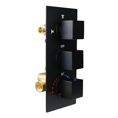 HOMEDEC 3 Way Brass Diverter