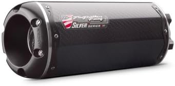 Two Brothers Racing (005-1470405V2-S) Silver Series M-2 Carbon Fiber Canister Slip-On Exhaust System