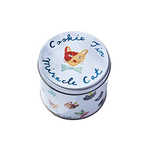 神様のいたずら ネコクッキー缶 5種15枚入 Miracle Cat Cookie Tin