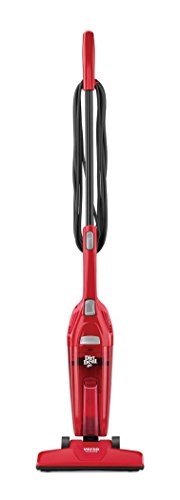 Dirt Devil Versa Clean Bagless Stick Vacuum Cleaner and Hand Vac, 16feet Power Cord, SD20010, Red