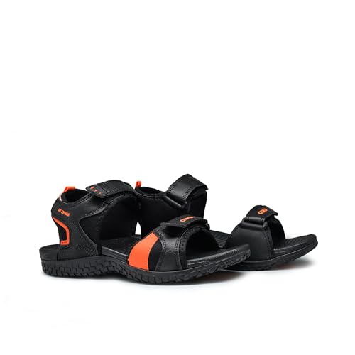 Image of ASIAN Mens VISTARA-19N Casual Sandals with adjustable velcro closure for easy wear with flexible fitting and trendy and stylish looks ideal for everyday use for mens as well as boys-VISTARA-19N$P