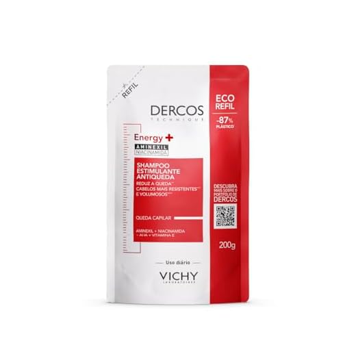 Vichy Dercos Refil Shampoo Energy+ 200G