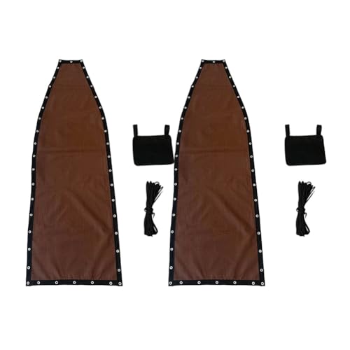 Gettimore Coffee - Paño de repuesto para silla columpio colgante de textileno, 64 x 197 x 23 cm, color café