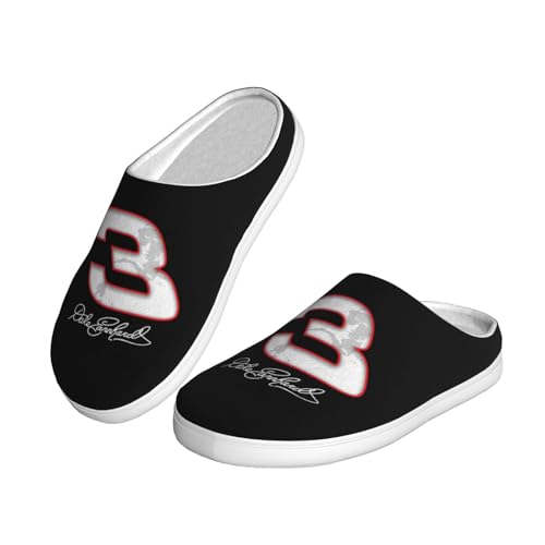 Dale Earnhardt Sr #3 Cotton Slippers Indoor Outdoor Slippers For Women/Men2