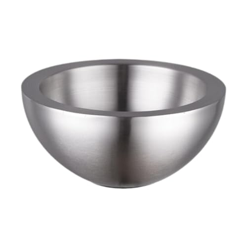 KIXZSAZ Cuenco profesional de acero inoxidable para ensalada, cuenco para mezclar, versátil, esencial en la cocina para servir deliciosas sopas y fideos de arroz. acero inoxidable para mezclar