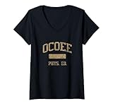 Womens Ocoee High School HS Ocoee FL PHYS Ed V-Neck T-Shirt