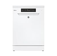 Hoover H-DISH 300 Freestanding Dishwasher, 13 Place Settings, Class C, Wi-Fi & Bluetooth, Maxi Tub, Rapid Wash & Start Delay, White, 60x60x85 cm - HF 3C7L0W-80