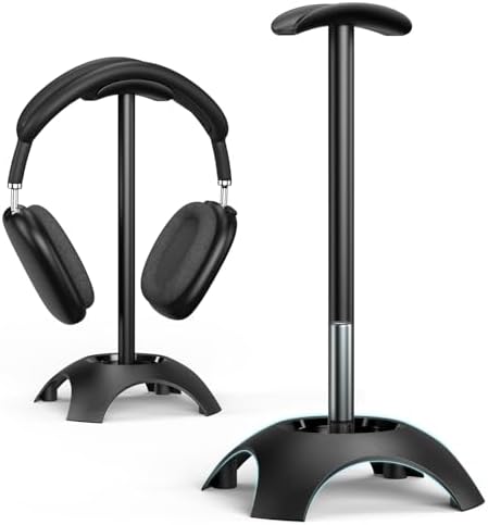 Alyvisun Support Casque [Antidérapant & Base pondérée] Design Mir...