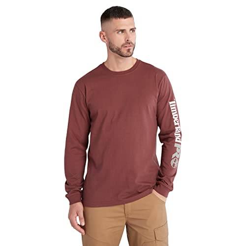 Timberland PRO Mens Core Logo Long-Sleeve T-Shirt