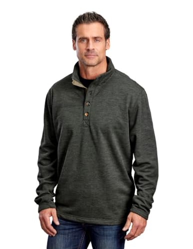 Green Honeycomb Polyester Pullover Sweater by Stetson