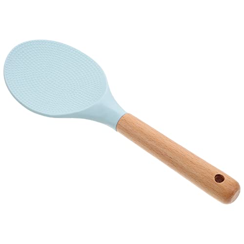 Cabilock Handle Non Stick Rice Scoop Multipurpose Kitchen Spoon for Rice Porridge More Lightweight Comfortable Design for Home Restaurant Use
