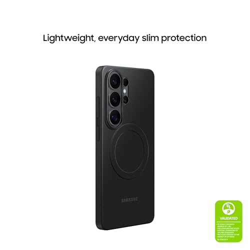 Image of Samsung Galaxy S26 Ultra Slim Magnet Phone Case, Lightweight Protection, Minimalist Design, Comfortable, Black