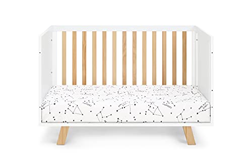 Suite Bebe Livia Convertible Crib In White & Natural #TOP5