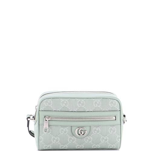 Gucci, Pre-Loved Ophidia Shoulder Bag NM GG Denim and Leather