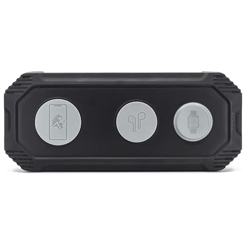 Lion Energy Eclipse Power Bank 3-in-1 Wireless & USB Charger for Phone, Ear Buds & Watch, Recharge...