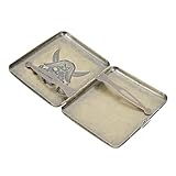 Étui à cigarettes vintage : convient à la plupart des cigarettes de taille courante, très résistant, compressible et durable