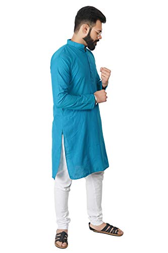 Image of Multi-Shade Ethnic Wear Kurta for Men