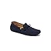 Piloti Driving Shoes for Men, Atlas Italian Suede Slip-On Driving Performance Everyday Driving Moccasin Loafer for Men, Navy,12